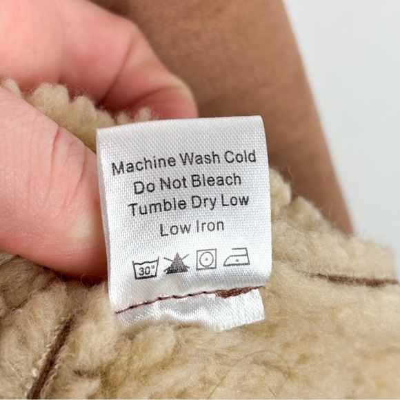 NWT Tuckernuck Stella Shearling Sherpa Lined Jacket Sz XXL - Picture 14 of 15